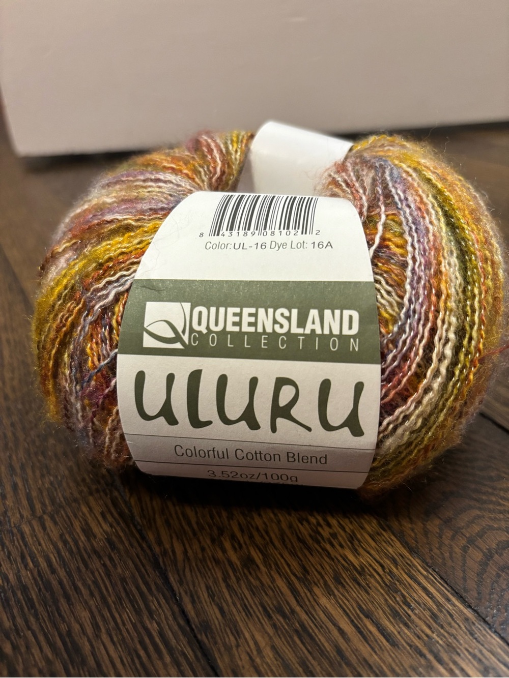 Uluru Multicolor Cotton-Blend Sweater Yarn